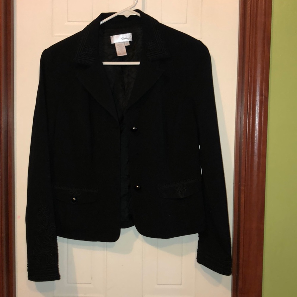 Black coat